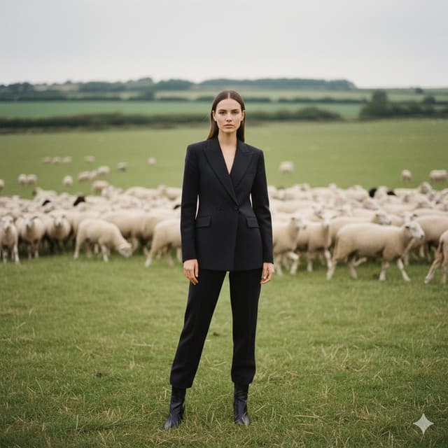 Fashion-Meets-Documentary Portrait in a Pastoral Setting (Duplicate) — output