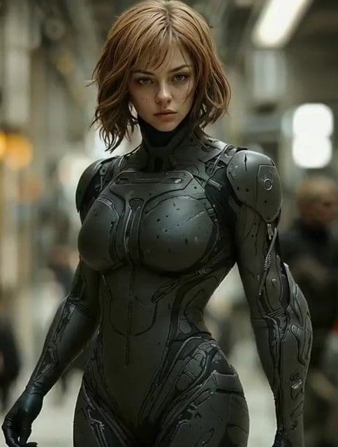 Futuristic Tactical Combat Armor Video Prompt — cover