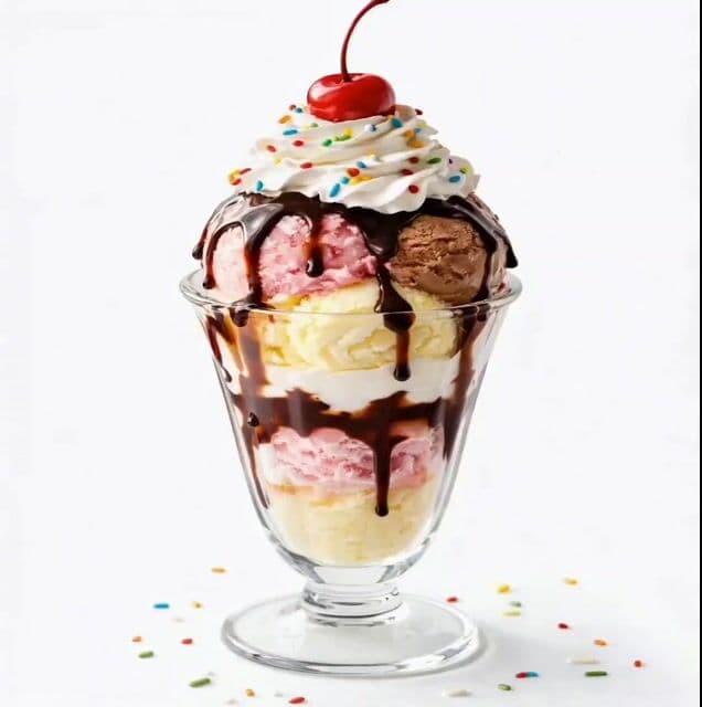 Premium Ice Cream Sundae Commercial — cover