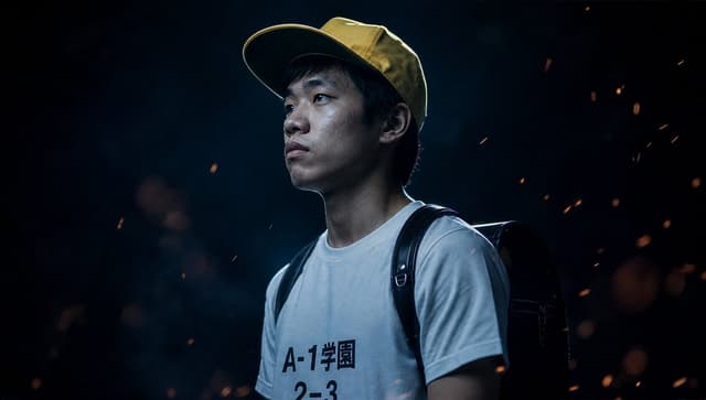 YouTube Thumbnail - Cinematic Action Movie Portrait — output