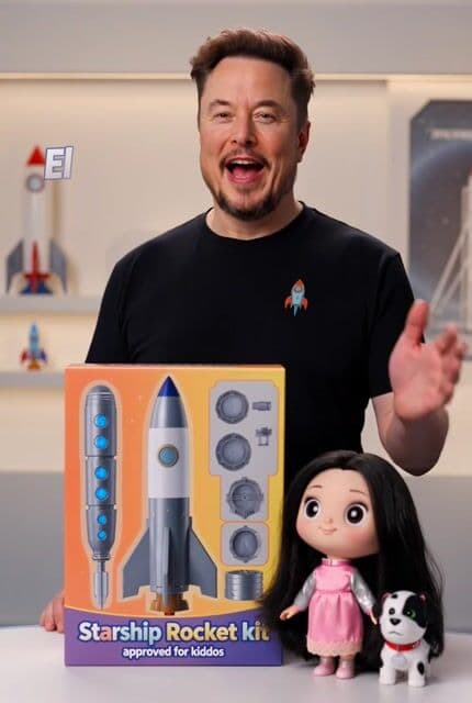 Elon Approved Starship Rocket Kit Video Prompt — cover