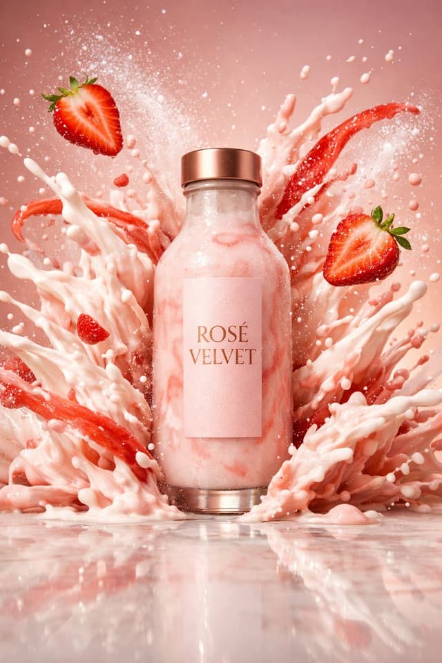 E-commerce Main Image - Luxury High-Speed Shake Commercial Photography Prompt — output