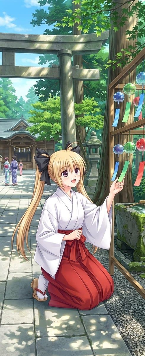Comic / Storyboard - Summer Shrine Maiden Portrait — output