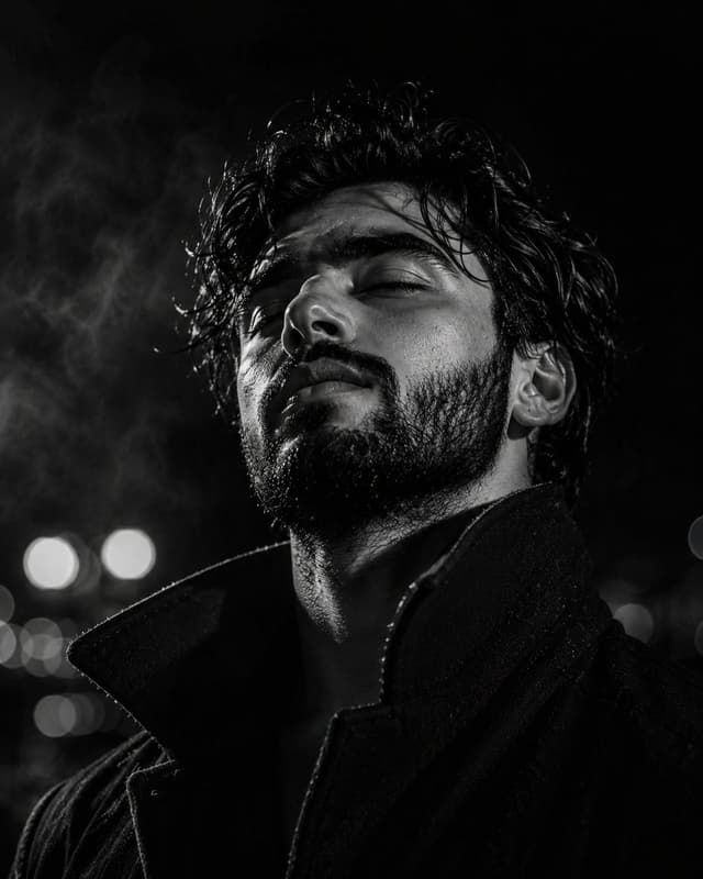 Profile / Avatar - Cinematic Noir Male Portrait — output