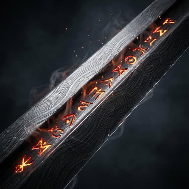 Game Asset - Ultra-Cinematic Arcane Sword Close-up — output