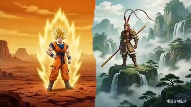 Sun Wukong vs. Son Goku: Cross-Style Dimensional Battle — cover