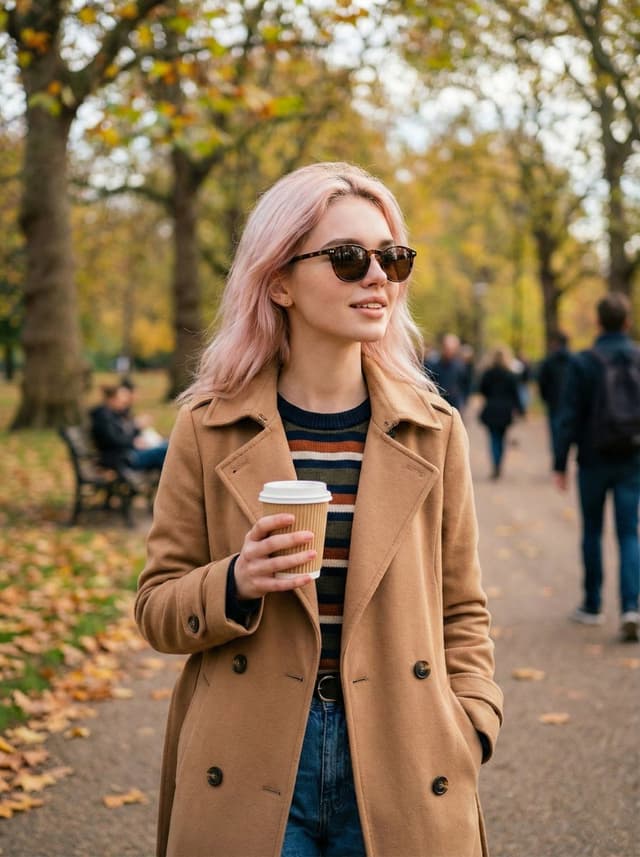 Cinematic Portrait on a Bustling City Street at Twilight — output