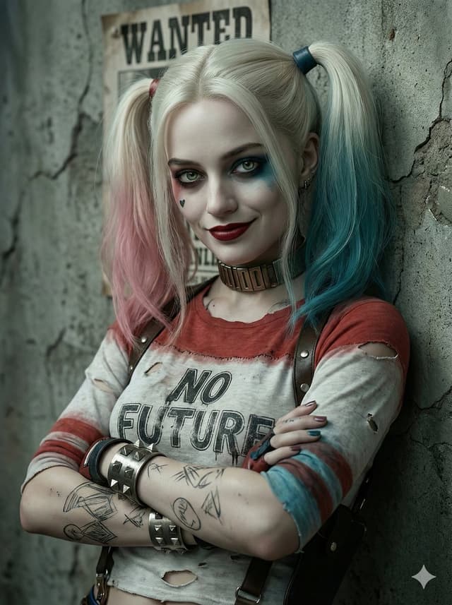 64K Cinematic Punk Portrait Image Transformation — output