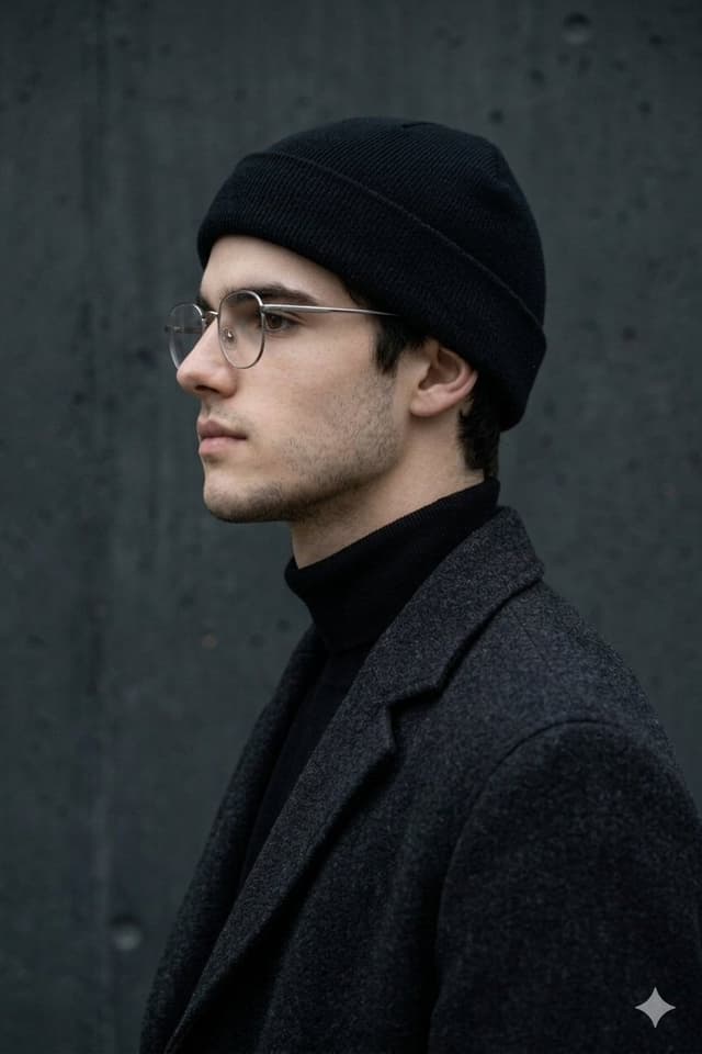 Profile / Avatar - Minimalist Side-Profile Portrait for Character Consistency — output