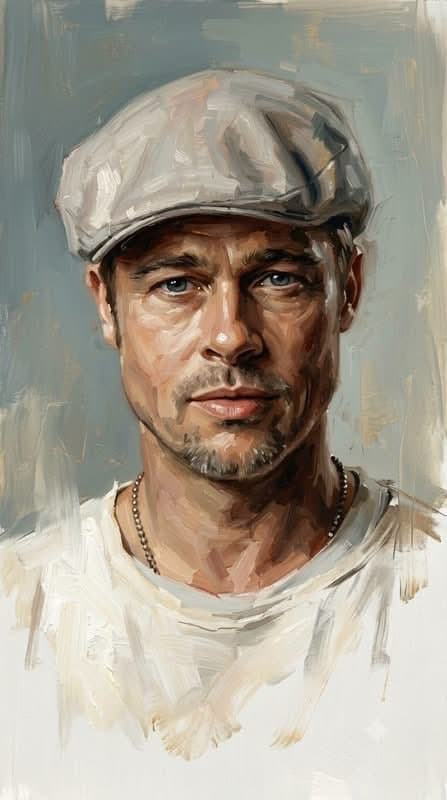 Profile / Avatar - Sophisticated Oil Portrait Painting — output