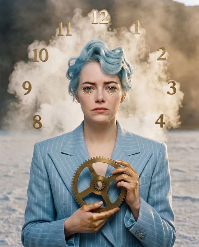 Product Marketing - Melancholic Architectural Fashion Portrait — output