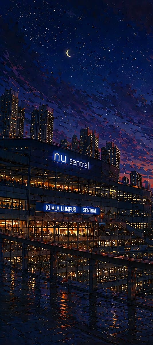 Comic / Storyboard - Anime Dawn at Kuala Lumpur Sentral — output