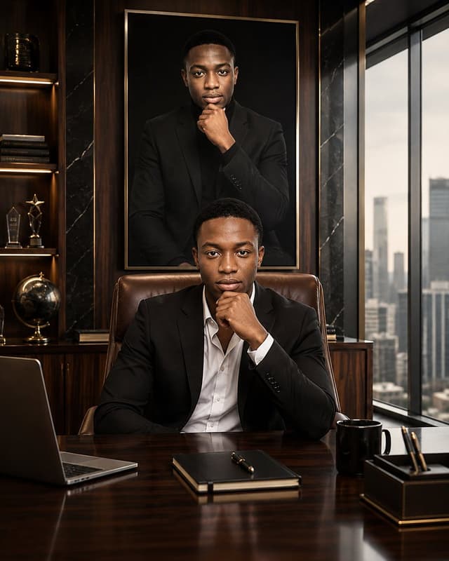 Profile / Avatar - Luxury Executive Future Self Portrait — output