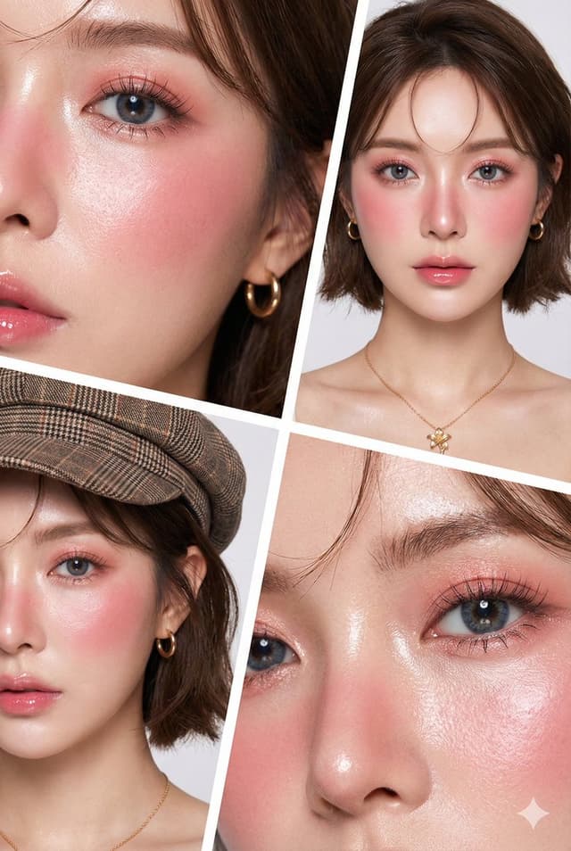 Hyper-Realistic Korean Beauty Editorial Collage — output