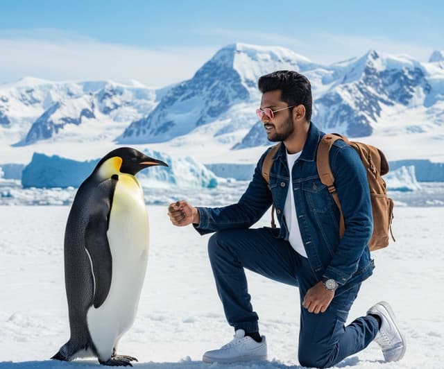 YouTube Thumbnail - Antarctica Penguin Adventure (2 Variations) — output