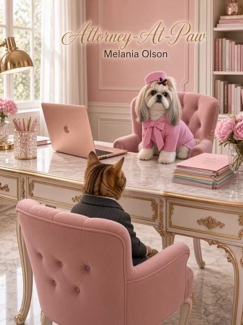 Cat Paying Shih Tzu