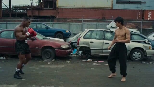 Boxer vs Jeet Kune Do Fight in Junkyard — cover