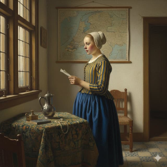Vermeer Style Image Generation — output