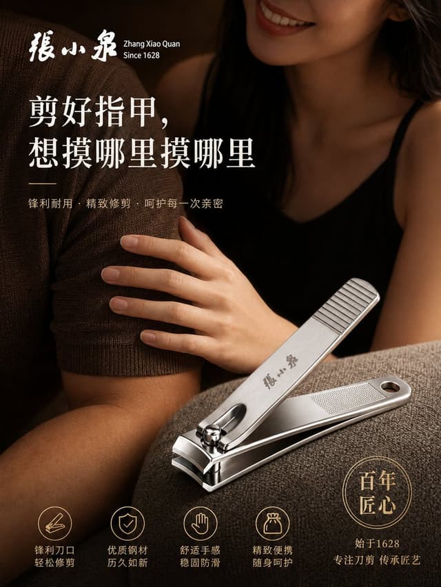 Product Marketing - Luxury Nail Clipper Commercial Ad — output