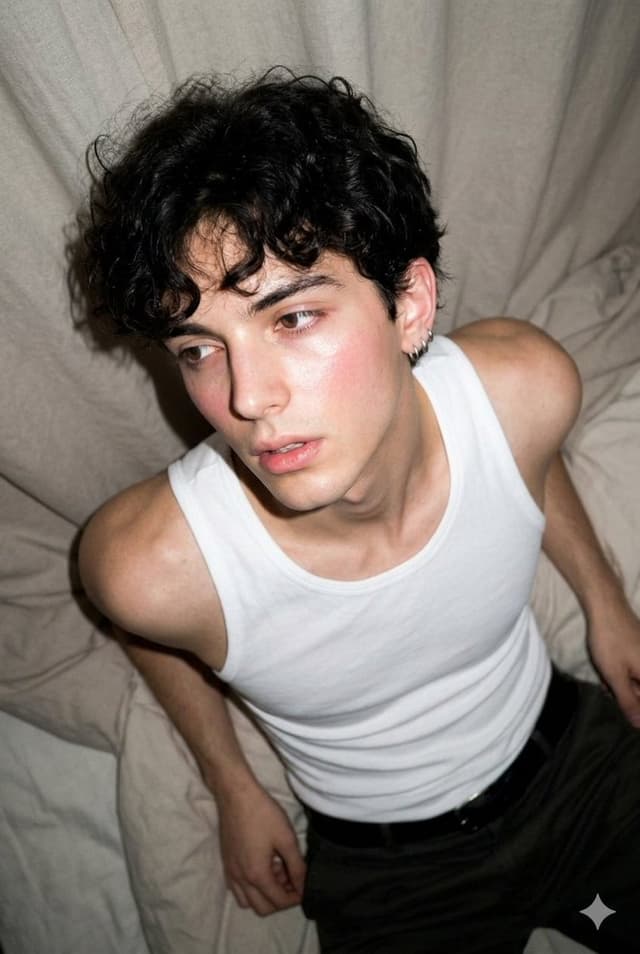 Profile / Avatar - 2000s Digicam Flash Portrait — output