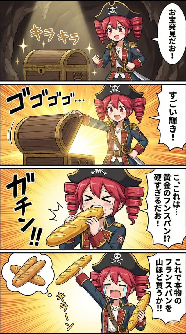 Nano Banana Pro Prompt for Teto Kasane in Pirate Attire — output