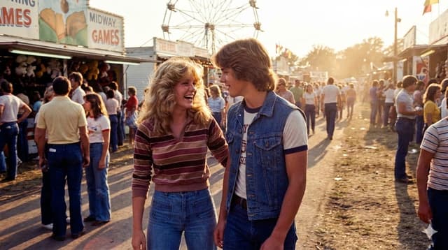 1979 County Fair Photo Generation Prompt — output