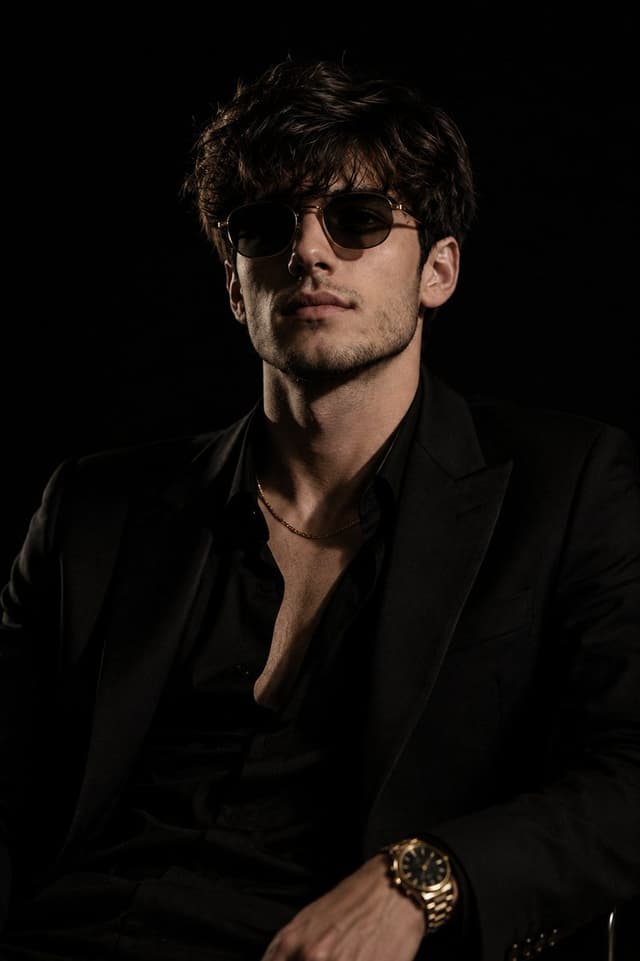 Profile / Avatar - High-Fashion Male Editorial — output