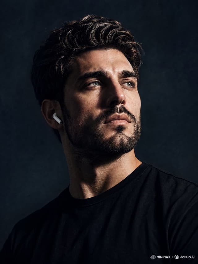 Profile / Avatar - Moody Studio Portrait Prompt — output