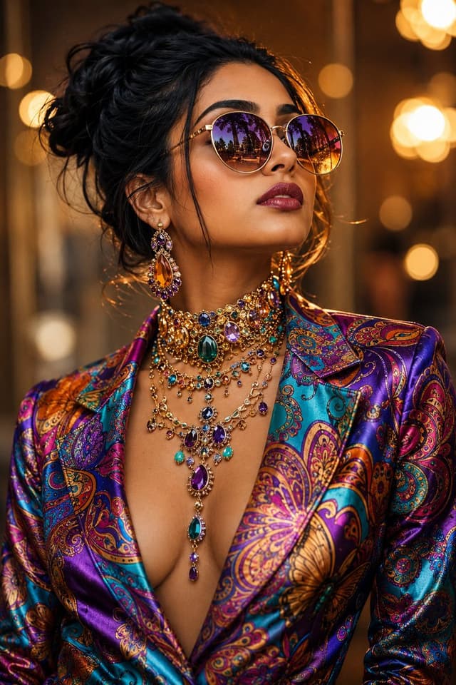 Product Marketing - Luxury Silk and Gemstones — output