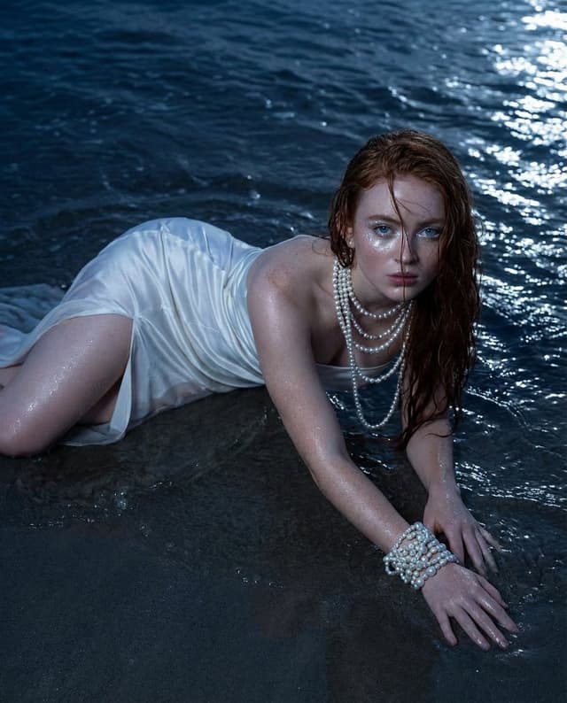 Cinematic Night Beach Photoshoot — output