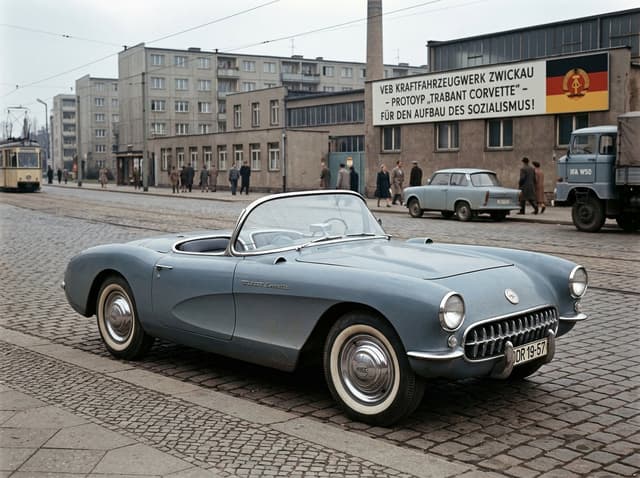 Infographic / Edu Visual - GDR Alternate History Car Design — output