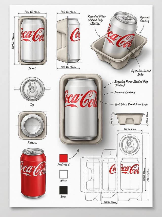 Product Marketing - Industrial Packaging Design Sheet Prompt — output