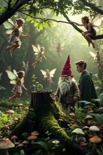 Whimsical forest scene video prompt — cover