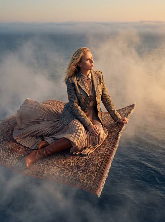 Product Marketing - High-Fashion Magic Carpet Editorial Prompt — output