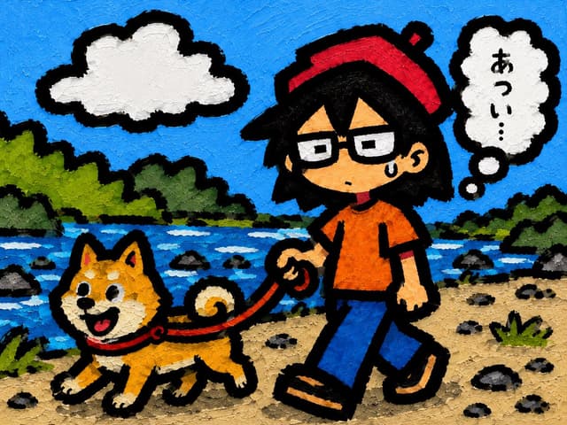 Comic / Storyboard - Riverside Dog Walk Character Expansion — output