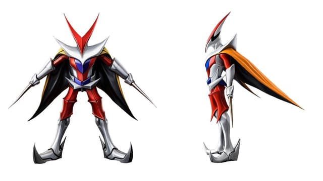 Game Asset - Wingman Character Fighting Pose Generation — output