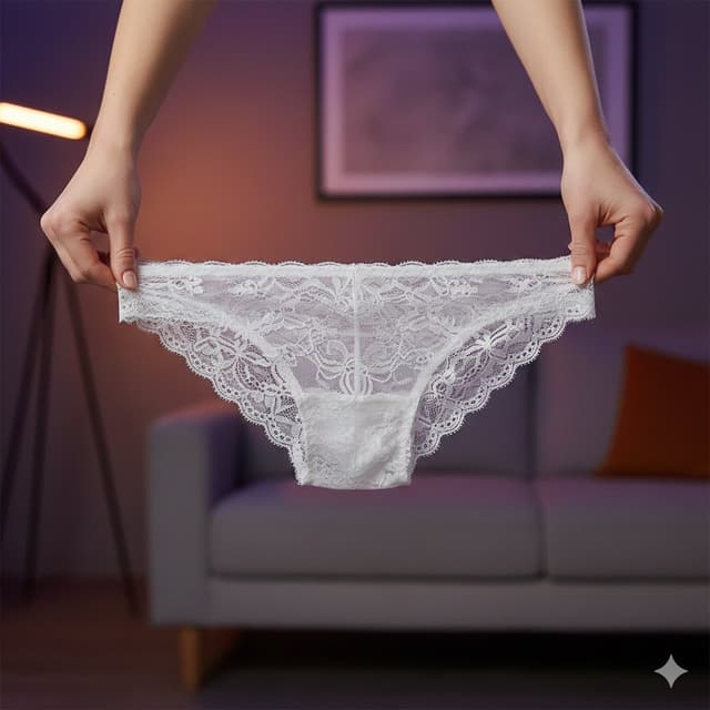 8K Product Photography of Lace Underwear — output