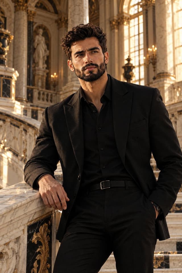Social Media Post - European Palace Fashion Editorial — output