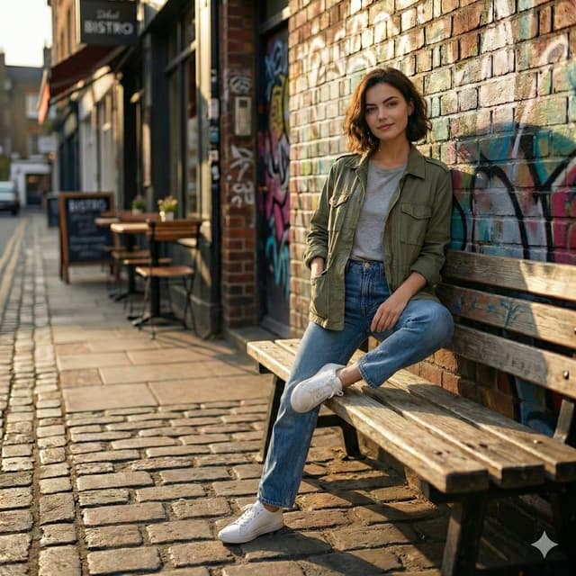 Cinematic Urban Street Scene Prompt — output