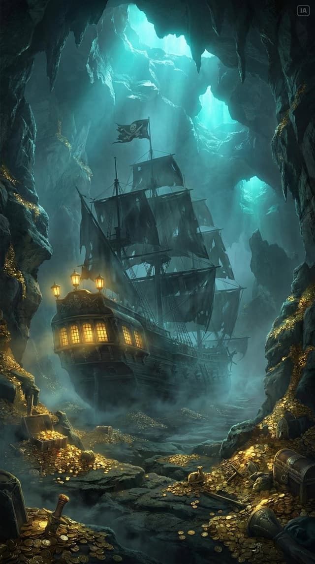 Golden Ship on Uncharted Waters — output