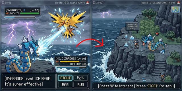 Game Asset - Pokémon Overworld Screenshot Generation — output