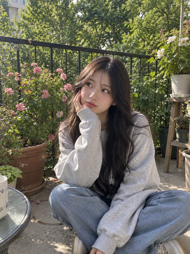 Profile / Avatar - Garden Balcony Smartphone Candid — output