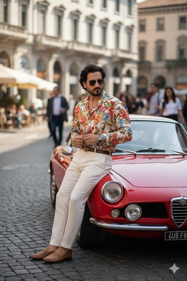 Photorealistic Gucci Editorial in Milan — output
