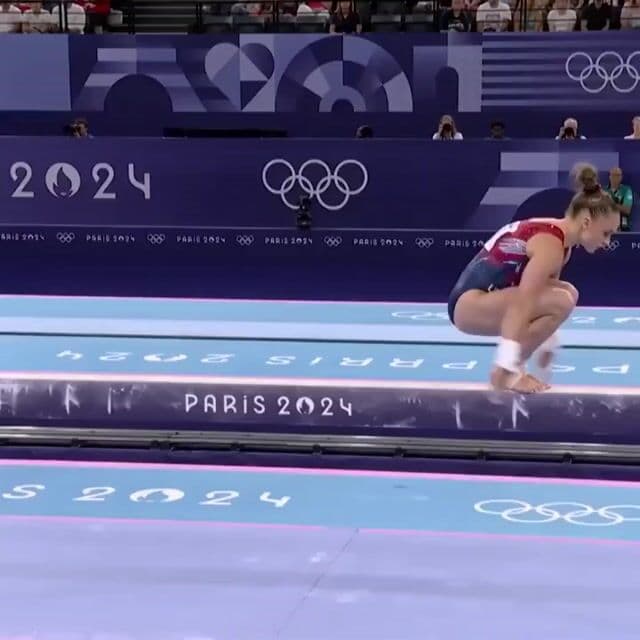 Olympic Gymnastics Beam Final — cover