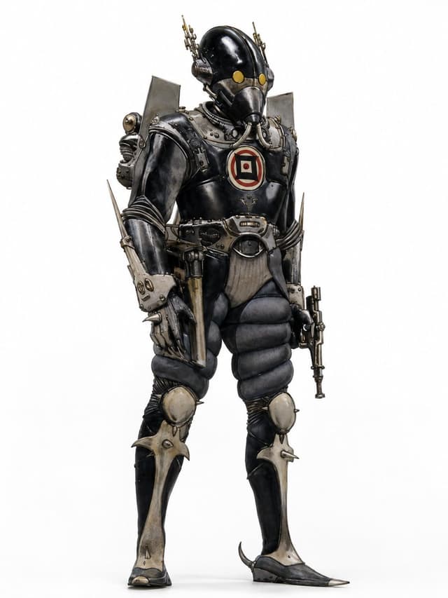 Game Asset - Photorealistic Jodorowsky Dune Soldier — output