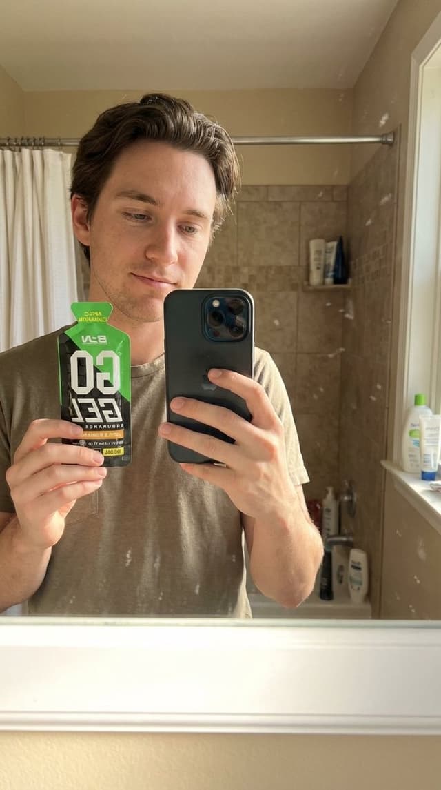 Hyper-Realistic Mirror Selfie with Product — output