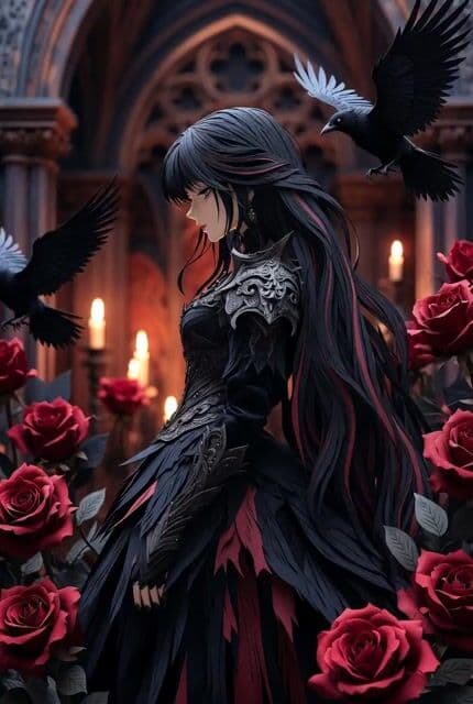 Gothic Paper Cut Queen — cover