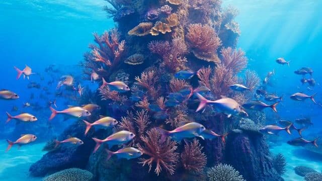 Underwater Coral Reef Fantasy — cover