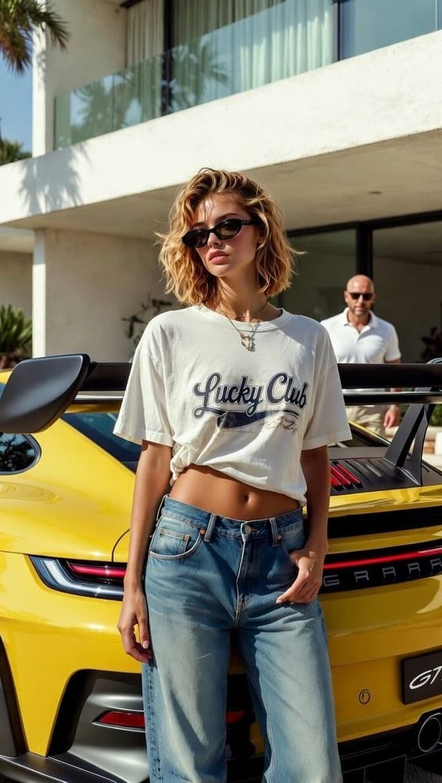 Luxury Fashion Editorial with Porsche GT3 RS (Duplicate) — output