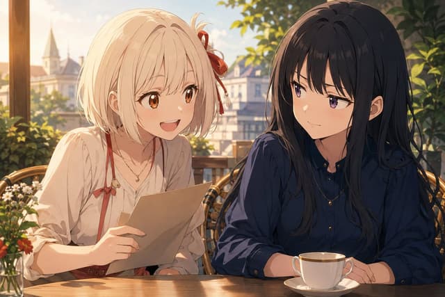 Comic / Storyboard - Anime Café Terrace Friends — output
